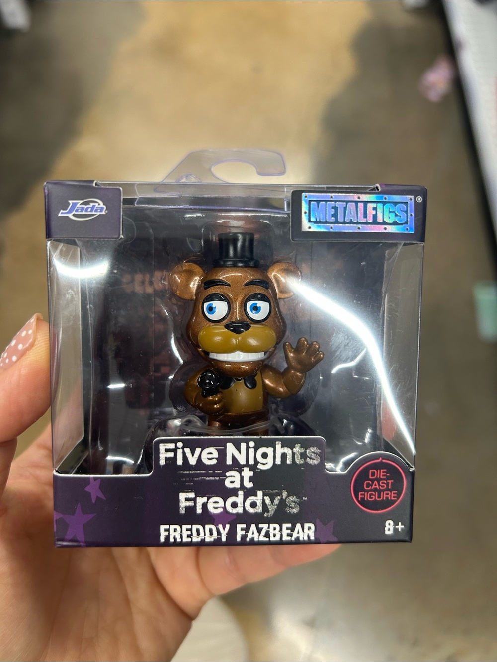Five Nights at Freddy's Freddy Fazbear Die-Cast Figure